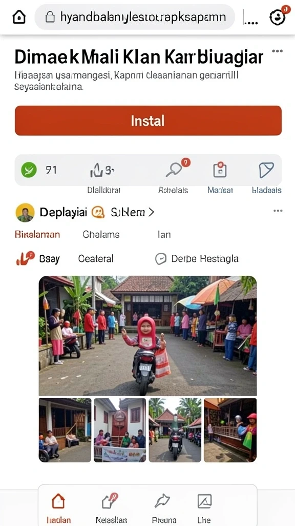 Fitur reward yang menarik perhatian pengguna.