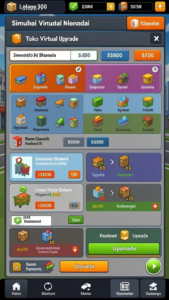 Screenshot menampilkan antarmuka utama aplikasi 55RP.