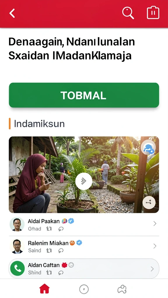 Tampilan antarmuka yang menarik dan mudah dinavigasi.