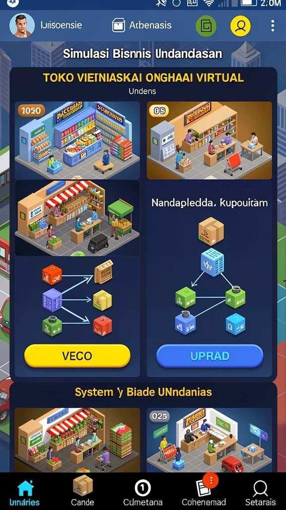 Sistem rewards yang memotivasi pemain untuk terus bermain.