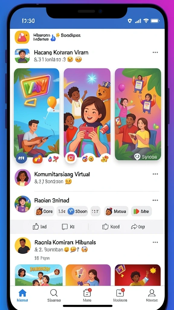 Mode multiplayer yang seru dan interaktif.