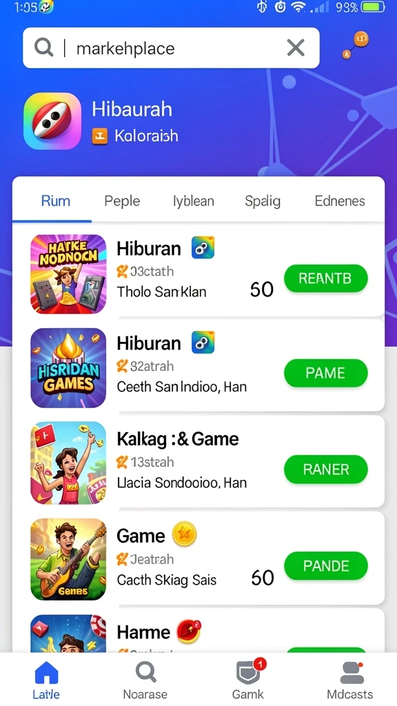 Tampilan antarmuka yang menarik dan mudah dinavigasi.