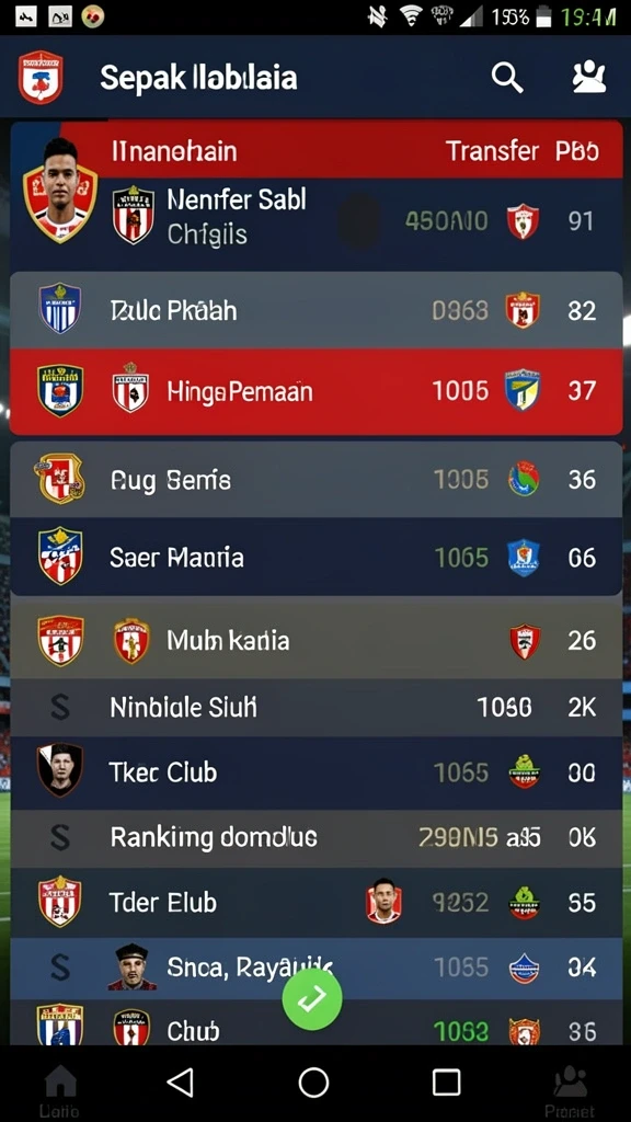 Tampilan antarmuka yang intuitif dan ramah pengguna.