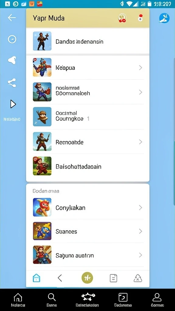 Grafis menakjubkan dengan detail yang halus.