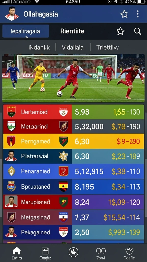 Berbagai mode permainan yang tersedia.
