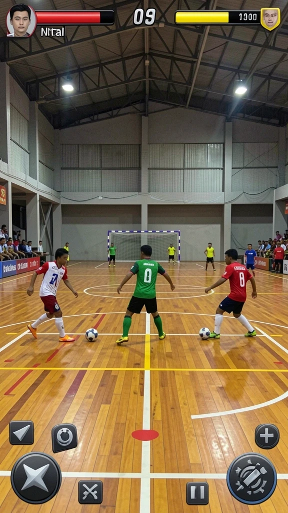 Karakter unik dengan desain menarik.
