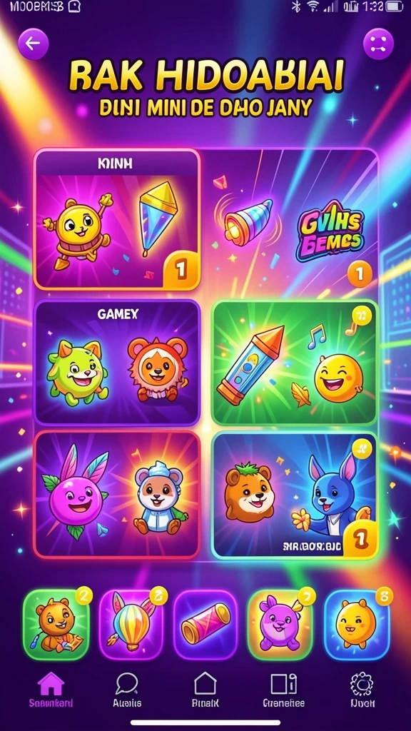 Beragam tema permainan slot yang menghibur.