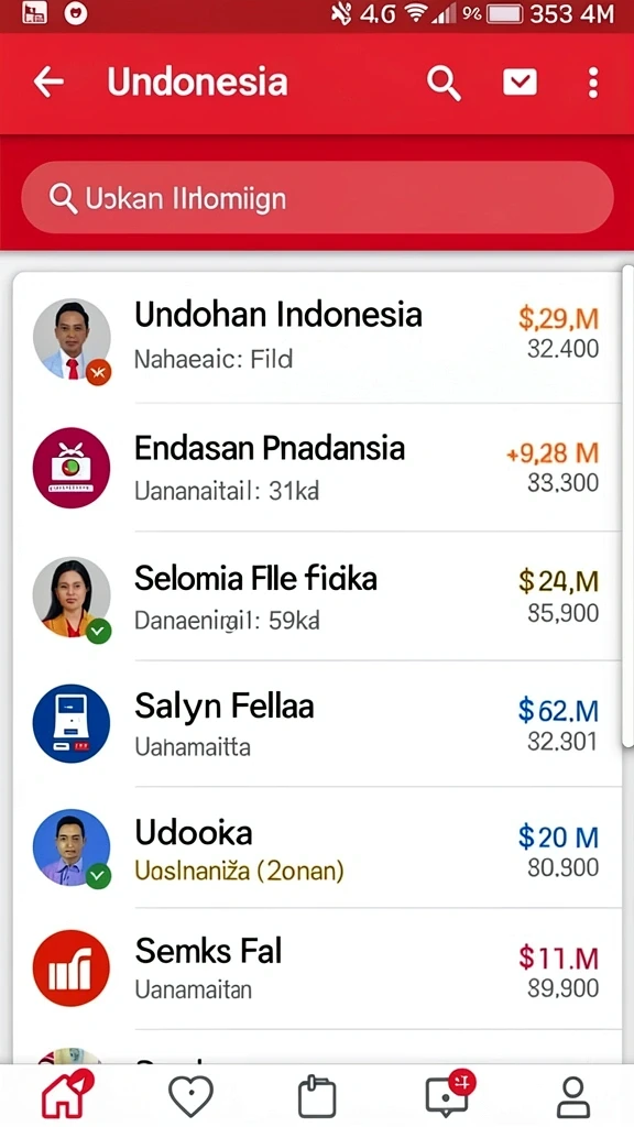 Fitur notifikasi untuk hasil undian.