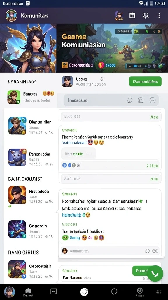 Tampilan antarmuka yang menarik dan mudah digunakan.