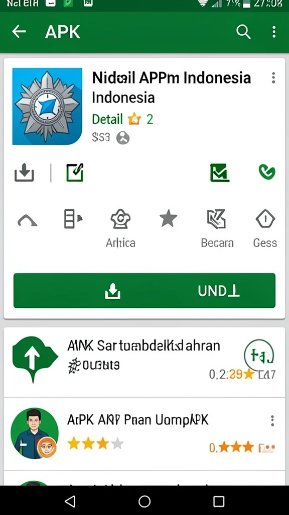 Berbagai pilihan permainan yang tersedia untuk semua pemain.
