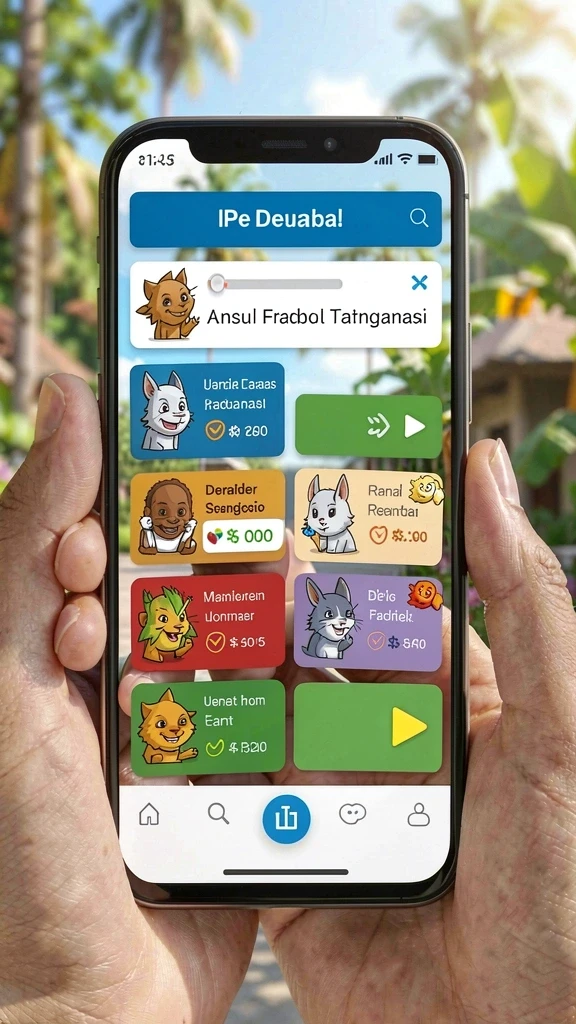 Tampilan antarmuka yang menarik dan mudah digunakan.