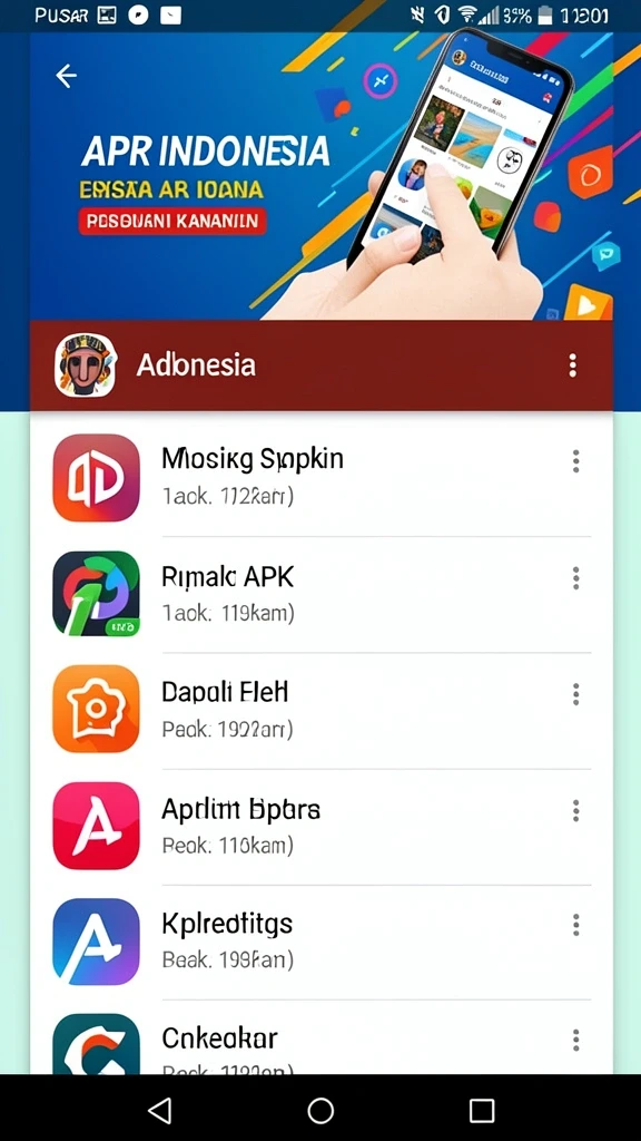 Gambar grafis yang memukau di dalam game.