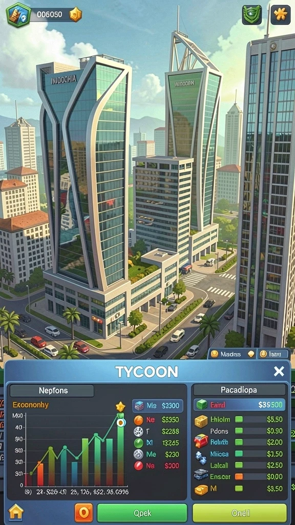 Tampilan utama NEXGID dengan pilihan mode permainan.