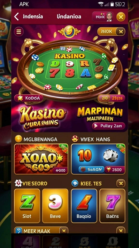Pengalaman bermain yang mendebarkan dan seru.