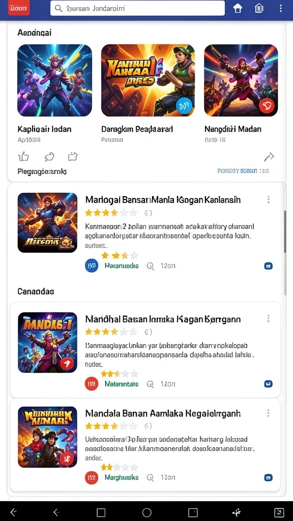 Beragam permainan judi tersedia dengan grafik menarik.