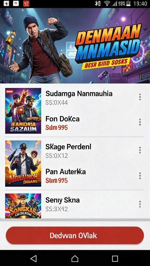 Gameplay seru dengan berbagai level menantang.