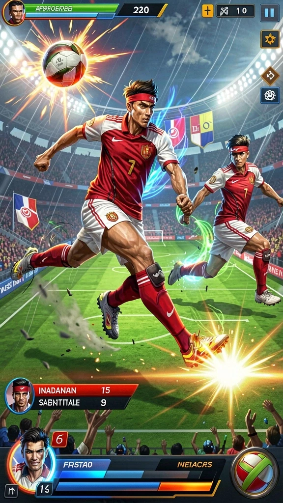 Grafik yang memukau dan efek suara yang menyenangkan.