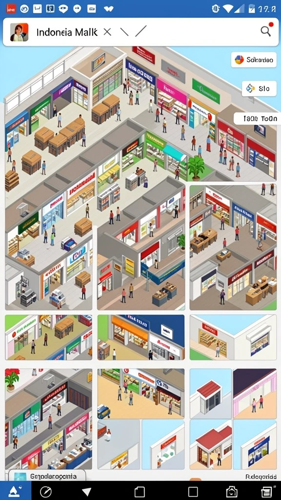 Menu utama dengan pilihan mode permainan yang bervariasi.