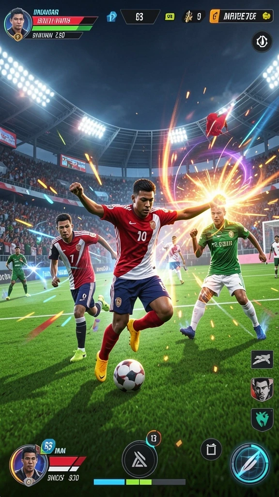 Mode multiplayer yang seru dan kompetitif.