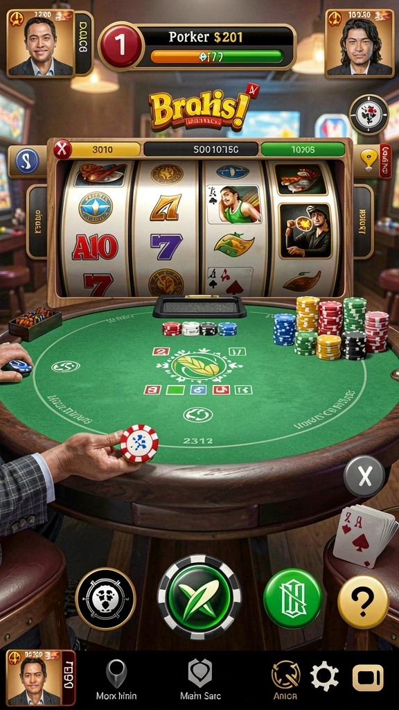 Layar misi baru dengan tantangan menantang dalam game.