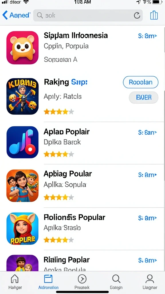 Tampilan utama RPRR yang menarik dan ramah pengguna.