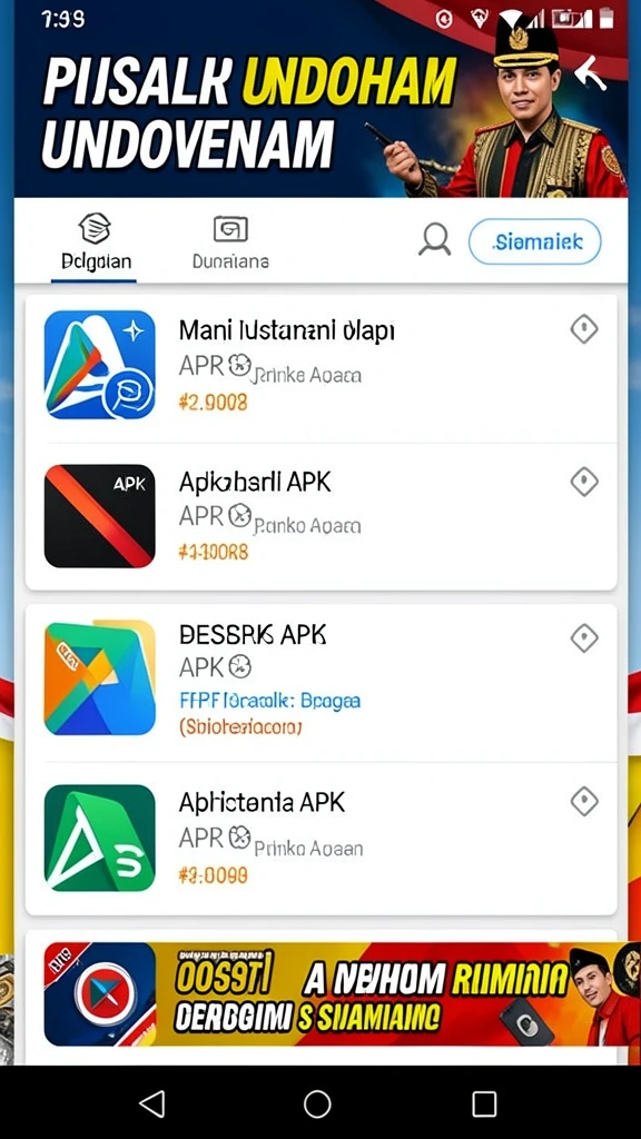Tampilan antarmuka yang menarik dan mudah dipahami.