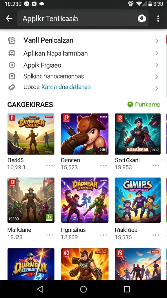 Tampilan antarmuka SONTOGEL yang menarik dan user-friendly.