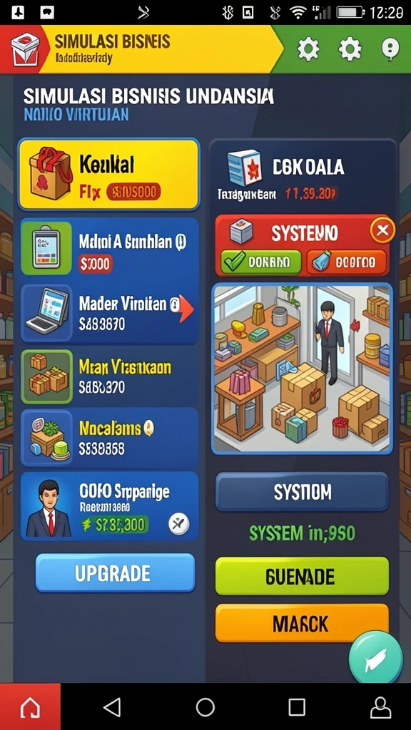 Tampilan antarmuka yang menarik dan intuitif.