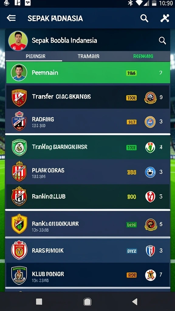 Fitur mode permainan yang beragam dan seru.